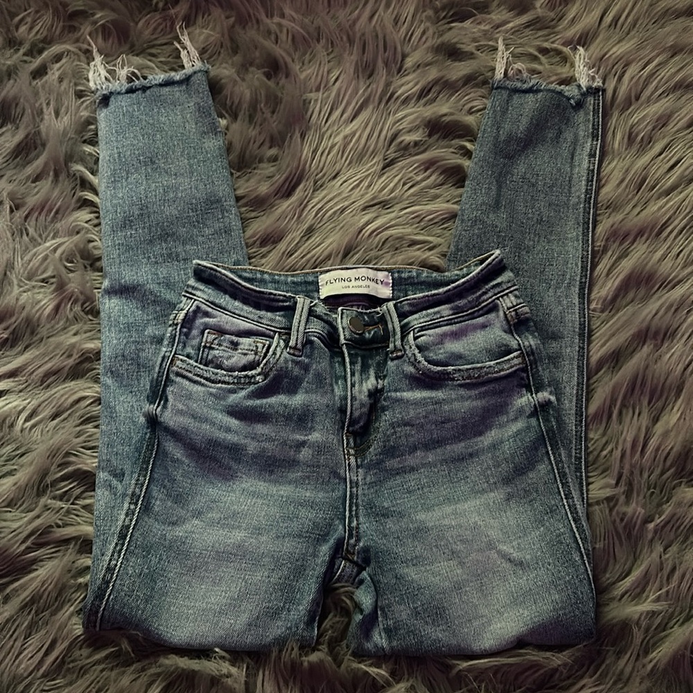 woman jeans worn a couple of times